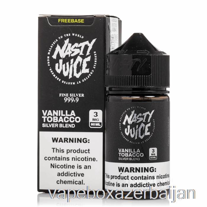 Vape Smoke Silver Blend - Nasty Juice - 60mL 0mg